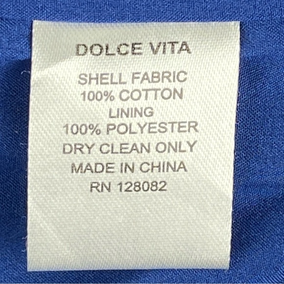 DV DOLCE VITA AZTEC PRINT SPAGHETTI STRAP DEEP V SHAPE NECKLINE SIZE MED DRESS - Picture 7 of 8